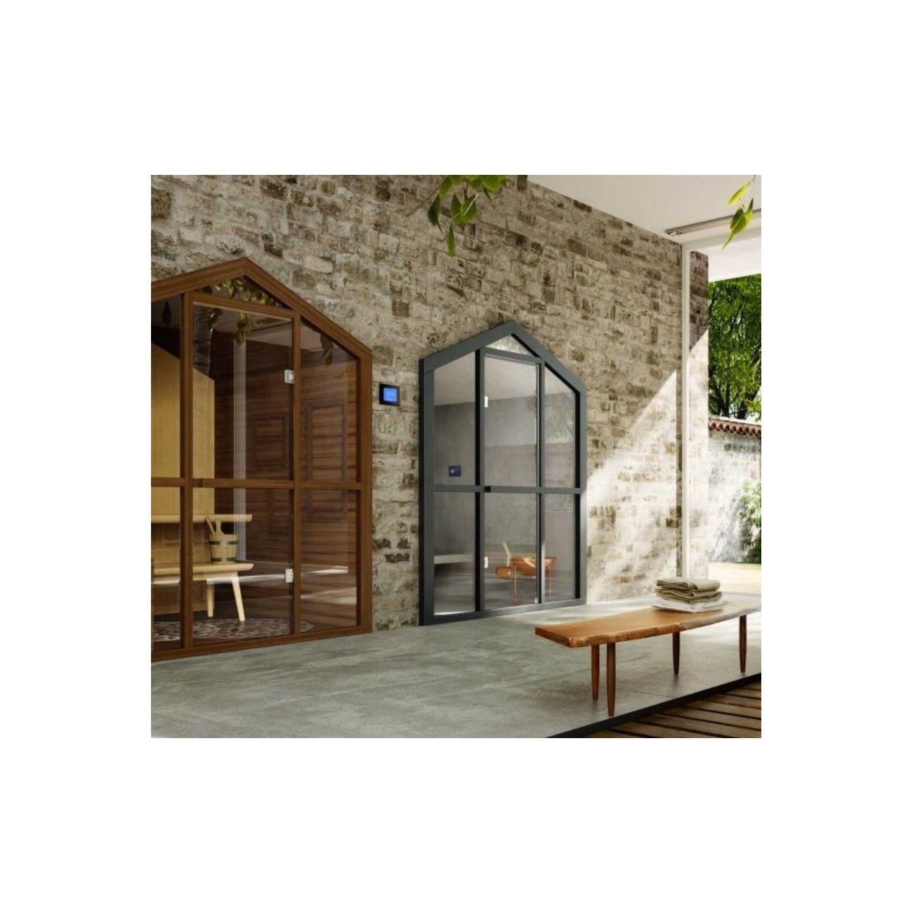 Glass 1989 HSH - sauna finlandais