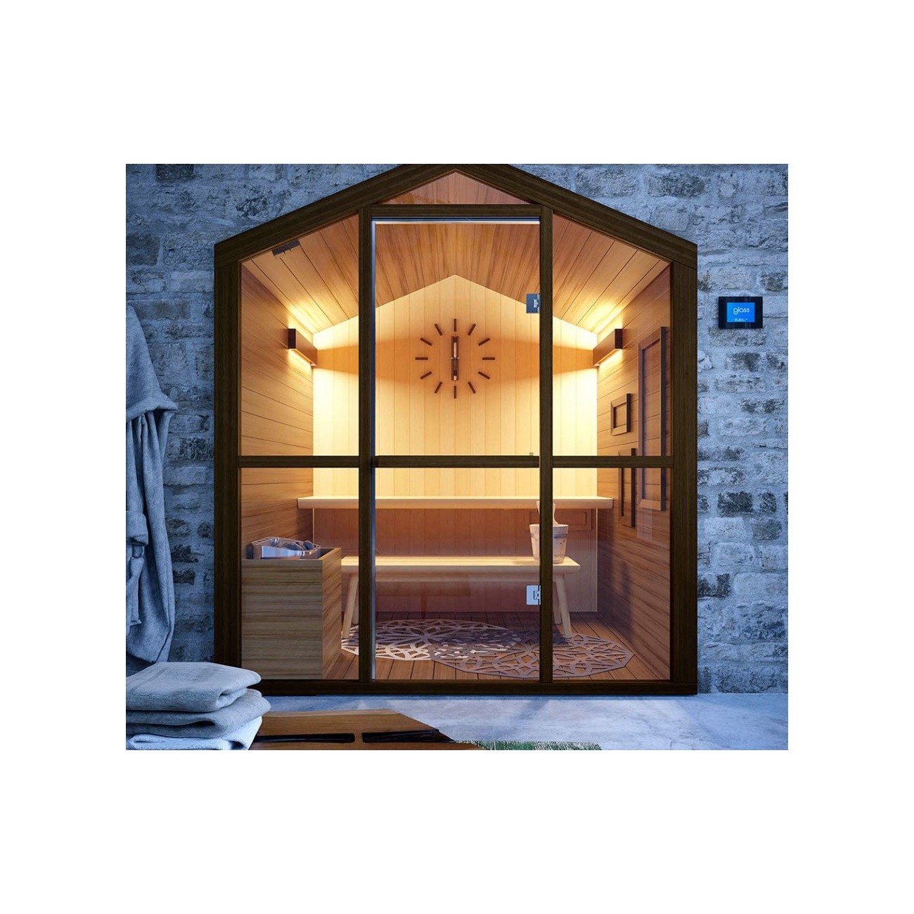 Glass 1989 HSH - sauna finlandais