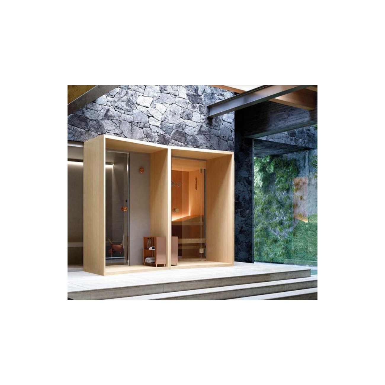 Glass 1989 Memo - finnish sauna