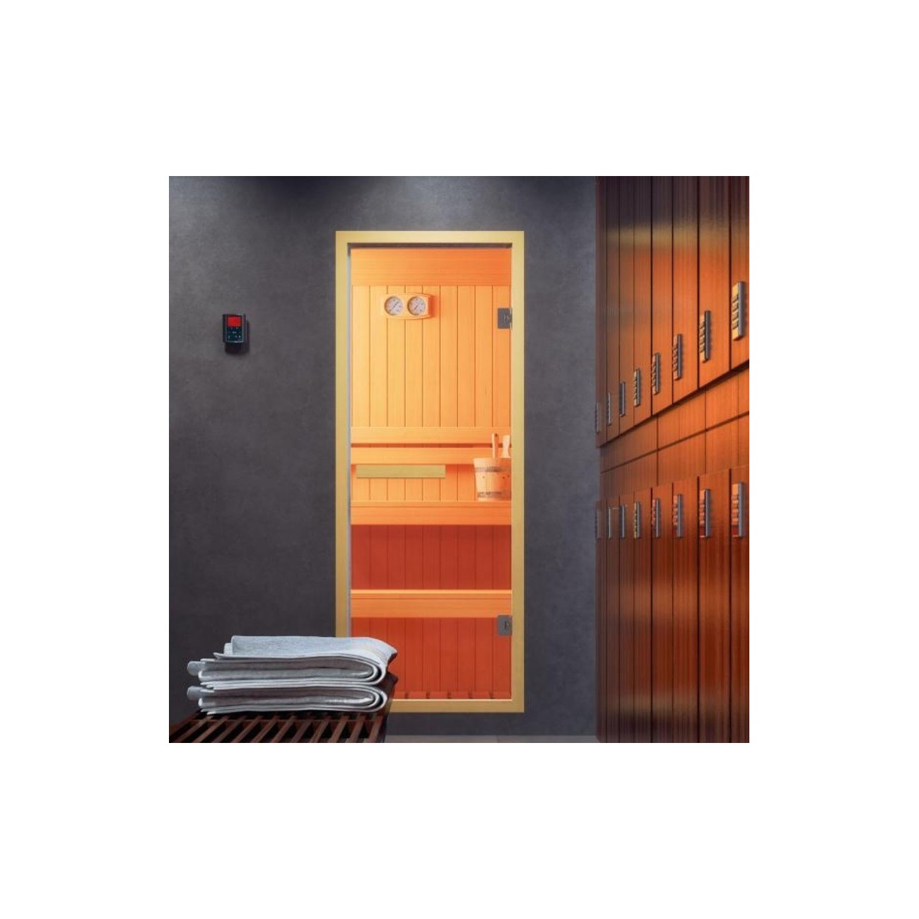 Glass 1989 Nuvola sauna finlandese, biosauna