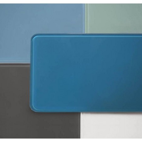 Glass 1989 Azulejo porte-objet avec frontal en verre colorè