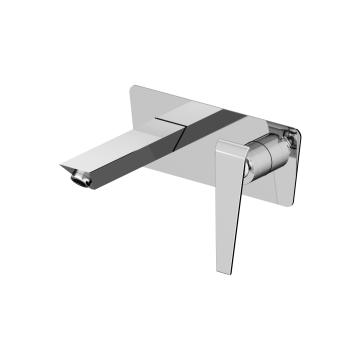 Gattoni Boomerang  Basin mixer wall installation