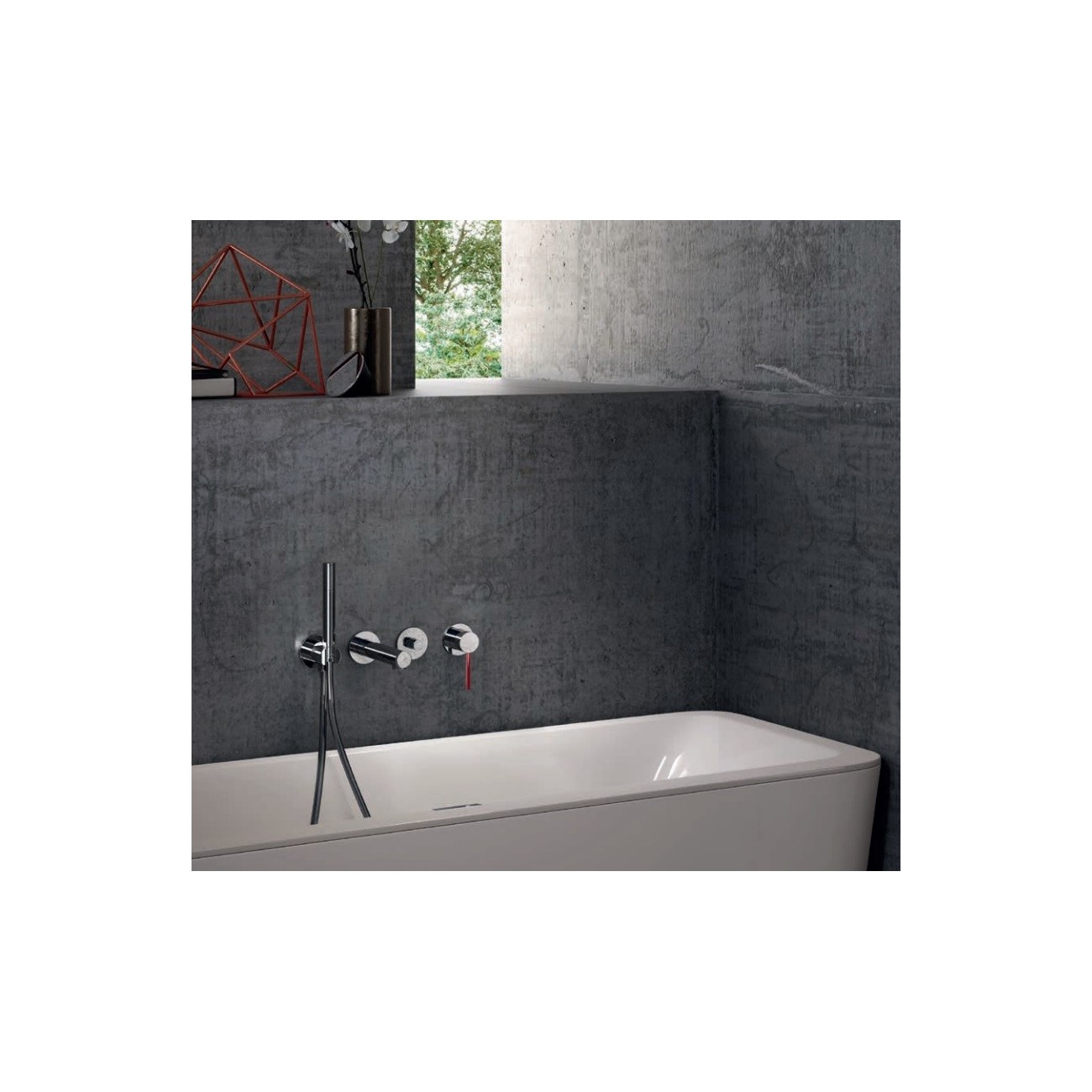 Gattoni Circle One Miscelatore incasso 2 vie con deviatore