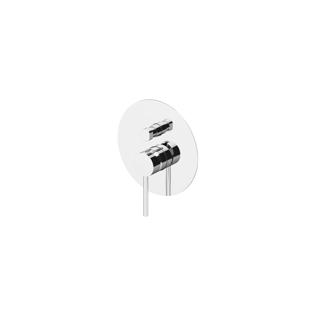 Gattoni Circle One Mitigeur 2 voies à encastrer avec inverseur