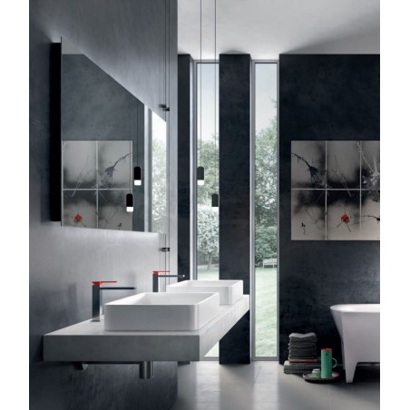 Gattoni COLOR CUBE Miscelatore lavabo 170 mm