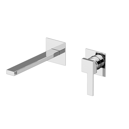 Gattoni COLOR CUBE Miscelatore lavabo a muro