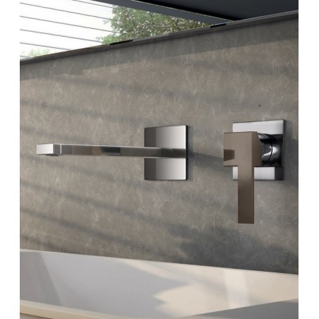 Gattoni COLOR CUBE Basin mixer wall installation