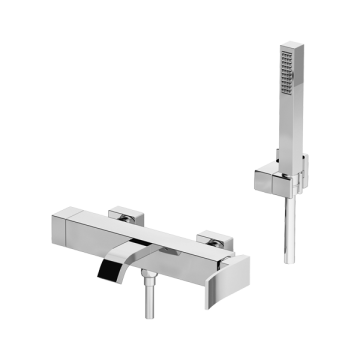 Gattoni ELY External bath mixer with shower kit