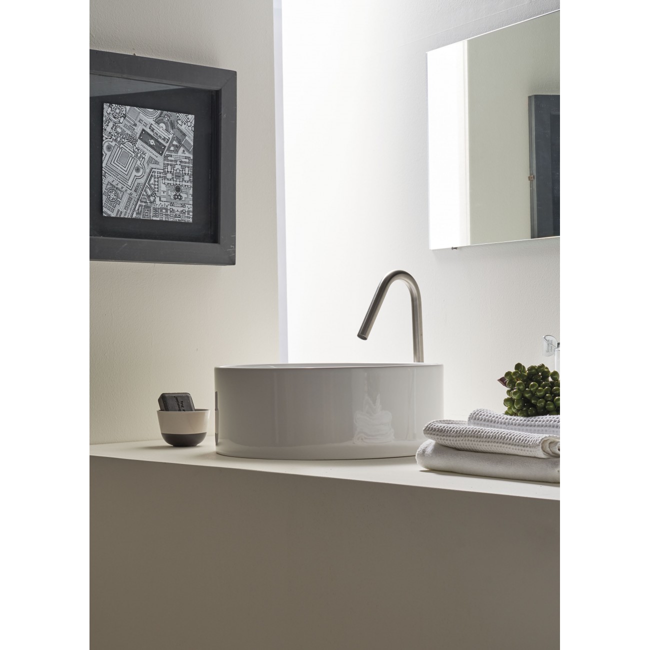 Inset Washbasin Ø 40 cm / h 15 cm Axa DP