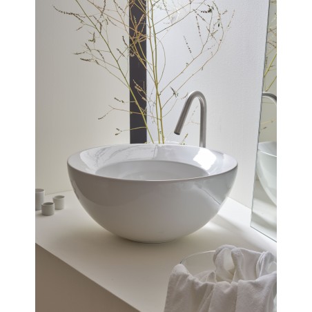 Kracklite Lavabo à Encastrer Ø 45 cm Axa DP