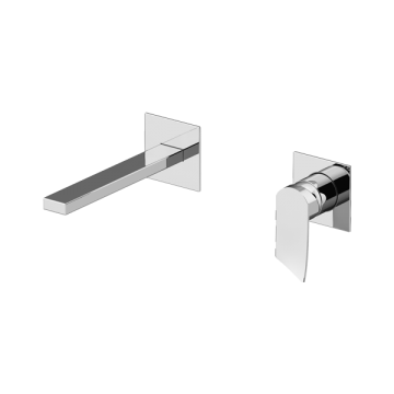 Gattoni Soffio Basin mixer wall installation