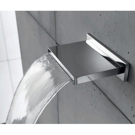 Gattoni Stainless steel waterfall shower head