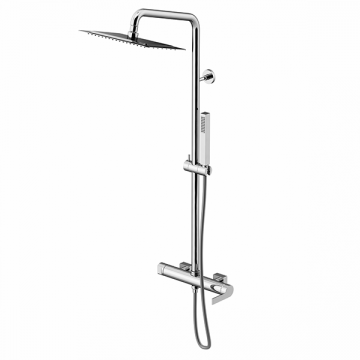 Gattoni Color External shower mixer with diverter
