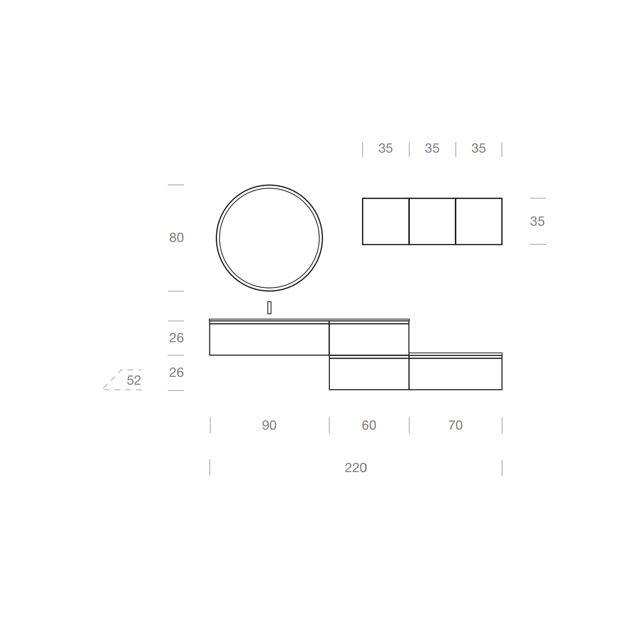 GB Group Linea Moon 15