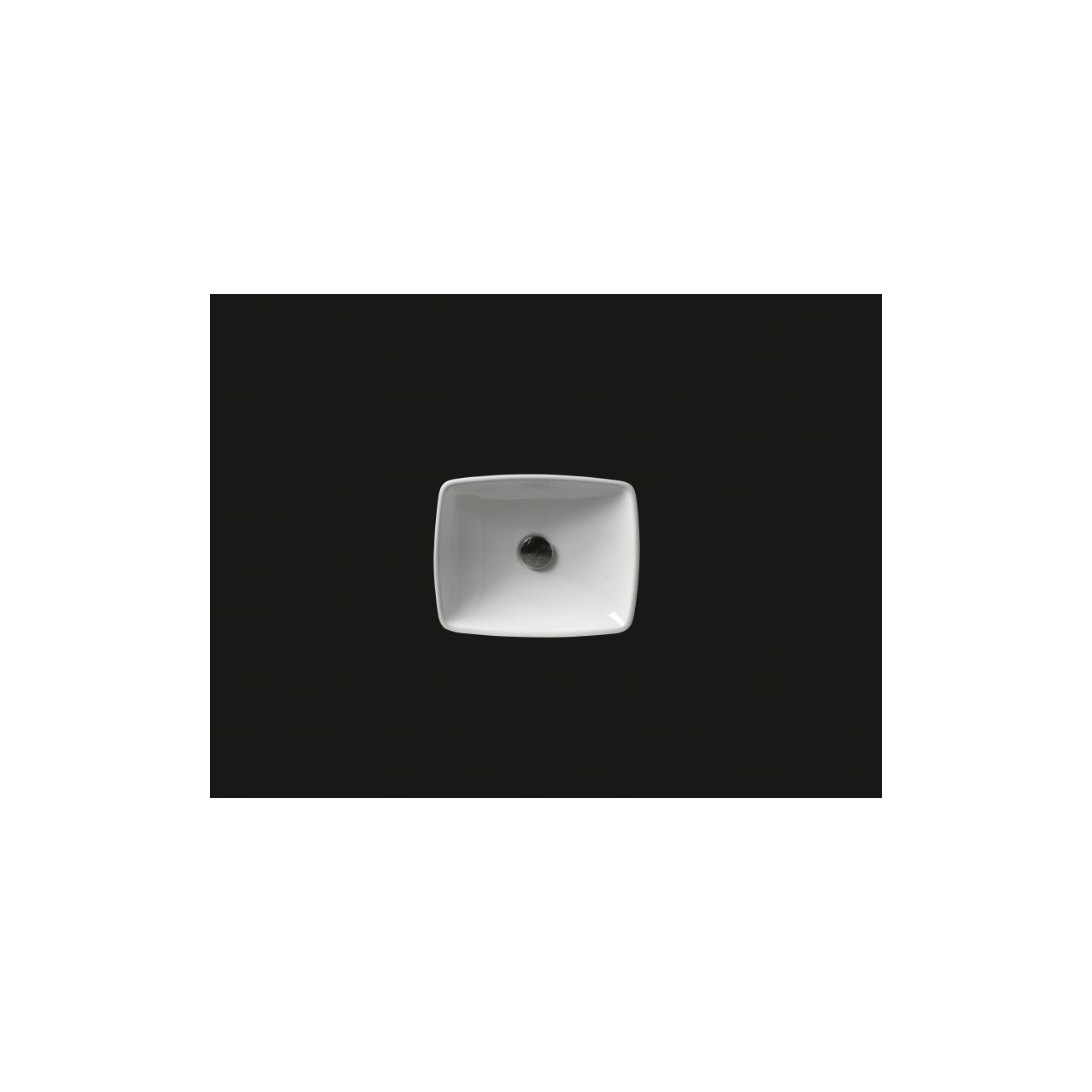 Overtop/Undertop Rectangular Basin 40x32 cm Axa H10