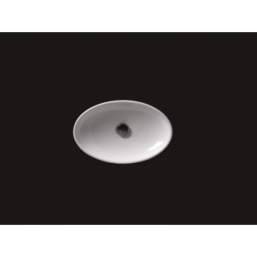 Overtop/Undertop Oval Basin 50x32 cm Axa H10