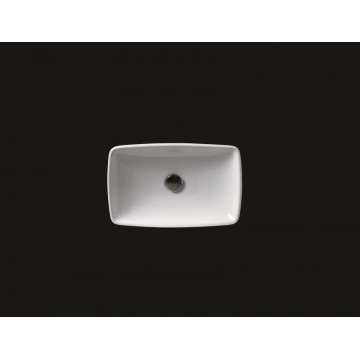 Lavabo Rettangolare da Appoggio/Incasso 50x32 cm Axa Ciotola H10