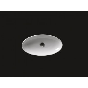 Lavabo Ovale Dappui/à Encastrer 60x32 cm Axa H10