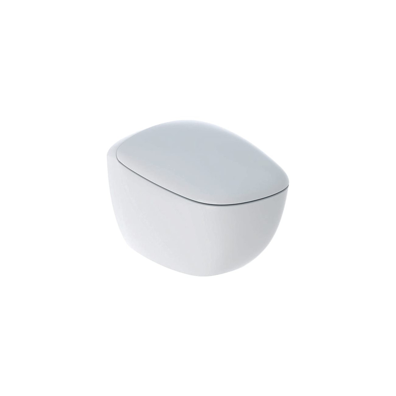 Geberit Set vaso sospeso a cacciata Geberit Citterio, fissaggio nascosto, Rimfree, con sedile del vaso