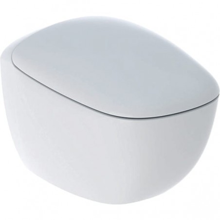 Geberit Set vaso sospeso a cacciata Geberit Citterio, fissaggio nascosto, Rimfree, con sedile del vaso