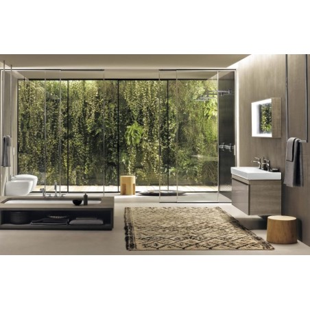 Bidet sospeso Geberit Citterio, fissaggio nascosto