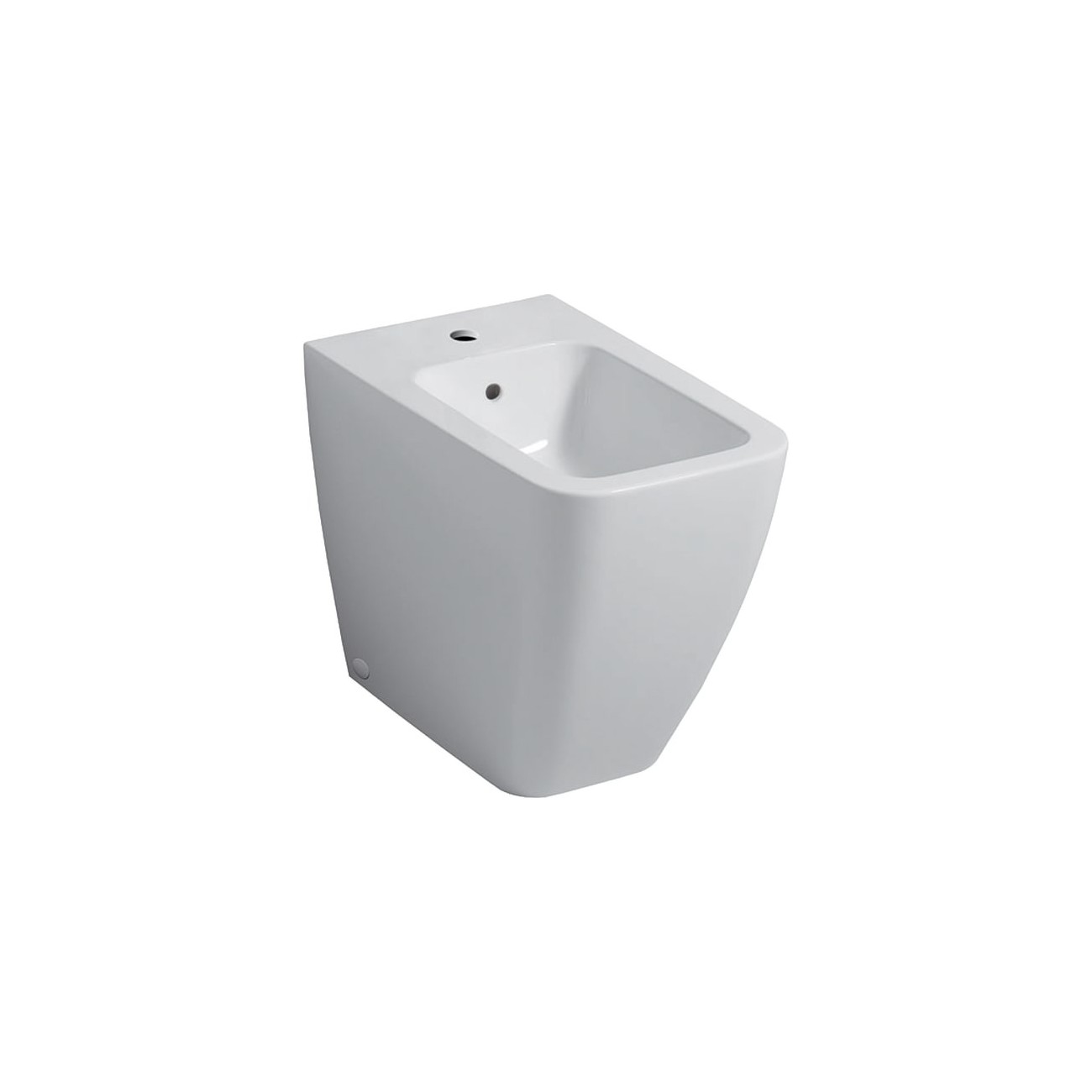 Geberit Icon Square Bidet, flush wall, concealed mounting