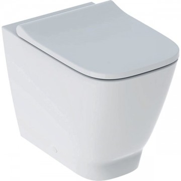 WC au sol à fond creux...