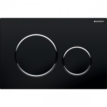 Geberit Sigma20 nero/cromato/nero