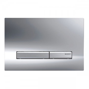 SIGMA50 DUAL-FLUSH PLATES Polished chrome