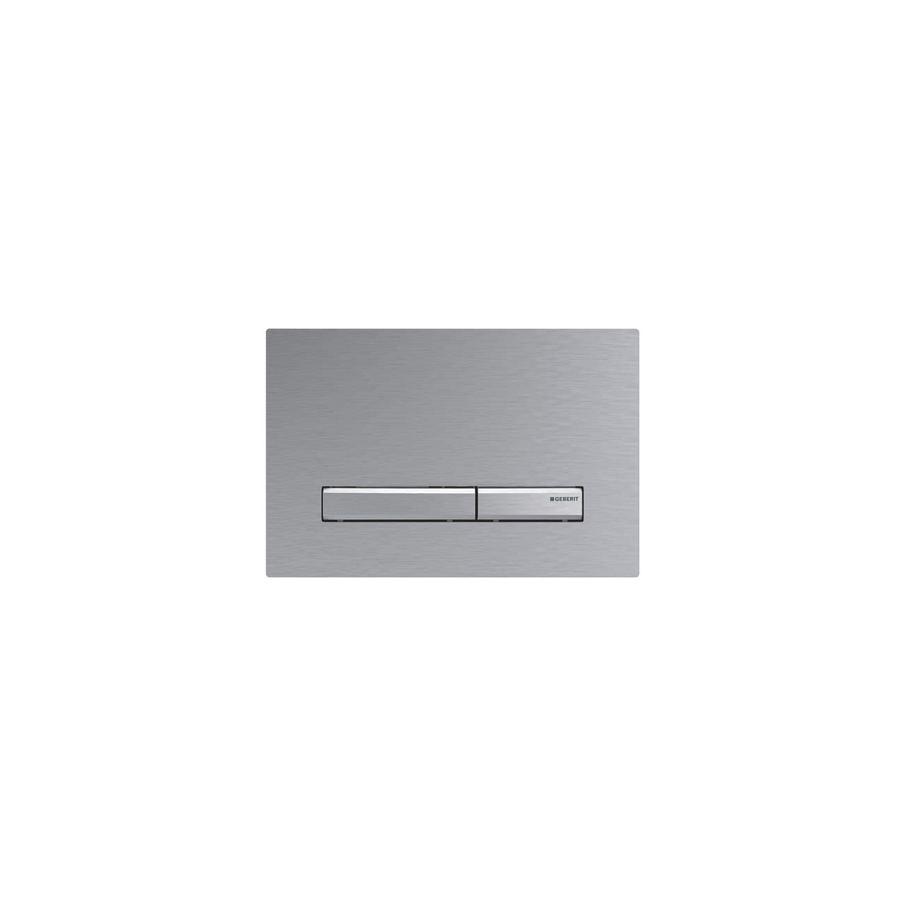 SIGMA50 DUAL-FLUSH PLATES Brushed chrome