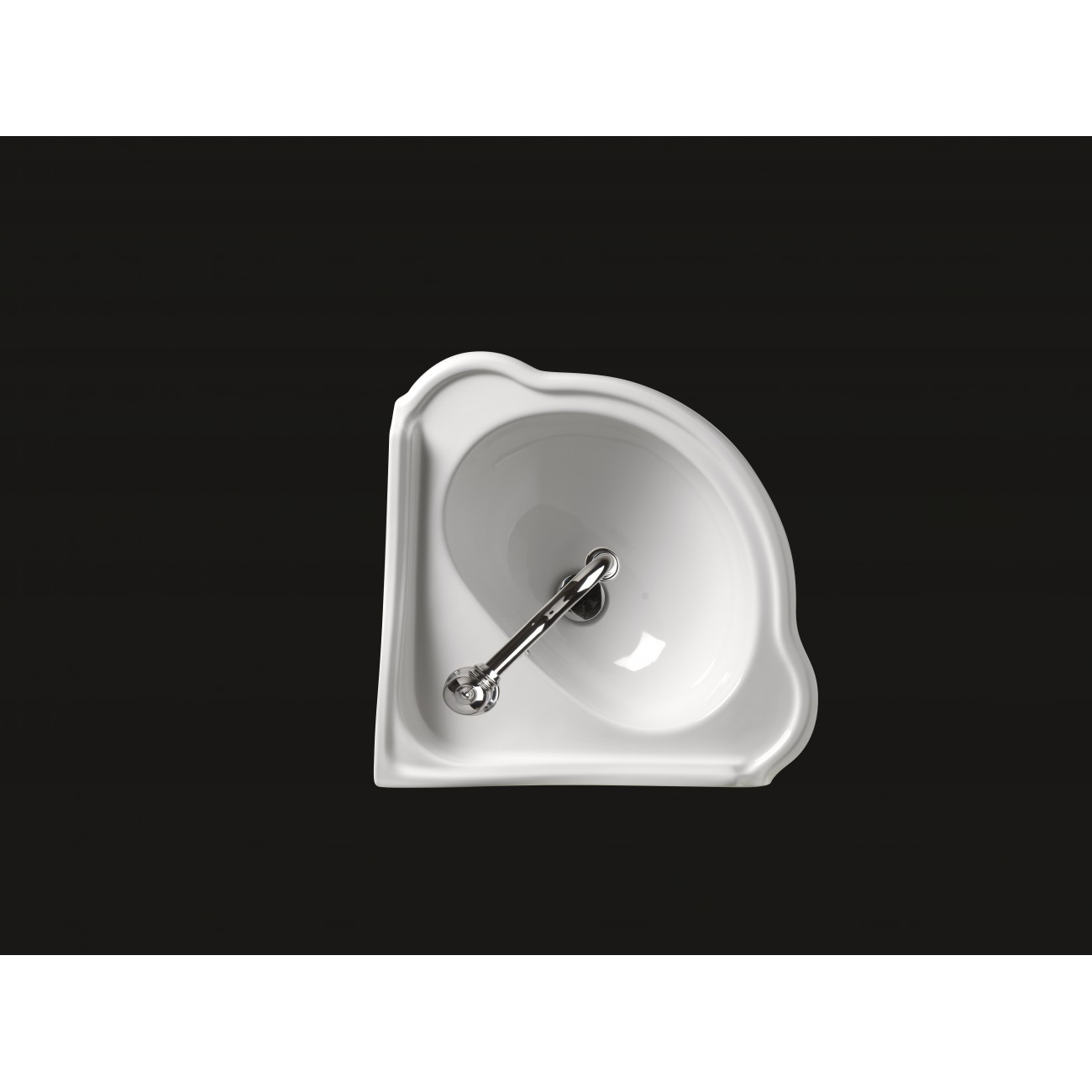 Lavabo Angolare 60x48 cm Axa Contea