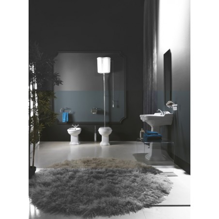 Wall-Hung or on Pedestal Basin 64x48 cm Axa Contea