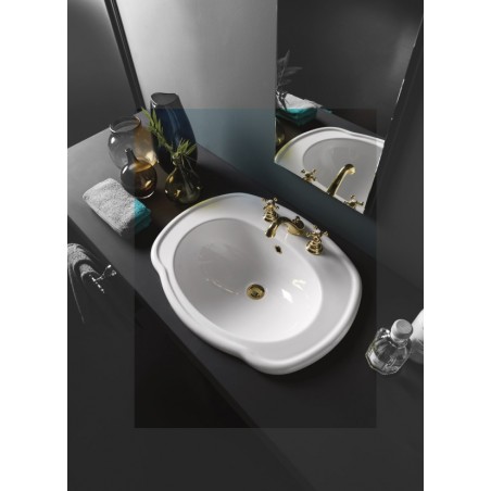 Lavabo à Encastrer 68x52,5 cm Axa Contea