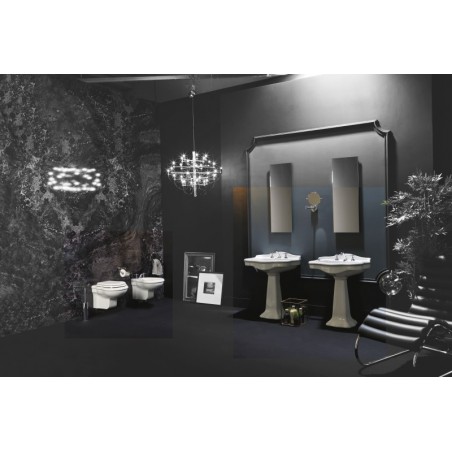 Lavabo Suspendu ou sur Colonne 72x56 cm Axa Contea