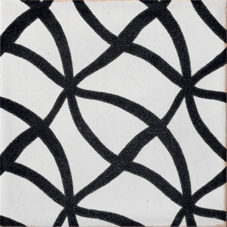 Cir KEY WEST DECORO WAVE MIX BLACK