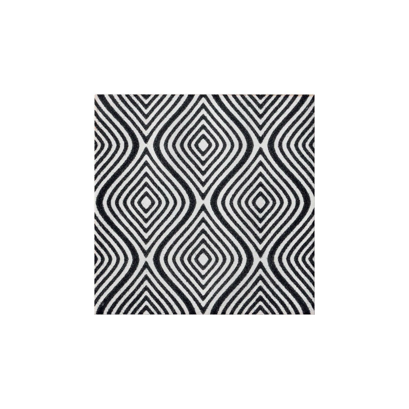 Cir KEY WEST DECORO WAVE MIX BLACK