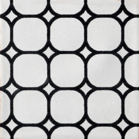 Cir KEY WEST DECORO WAVE MIX BLACK