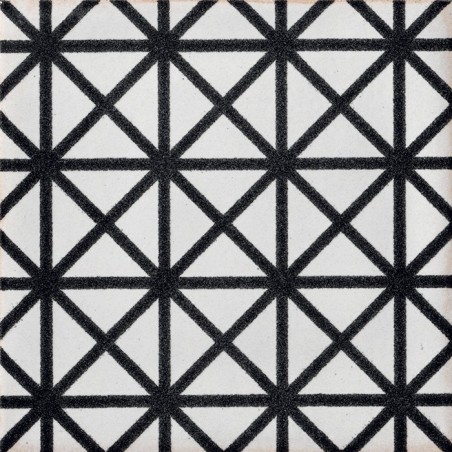 Cir KEY WEST DECORO WAVE MIX BLACK