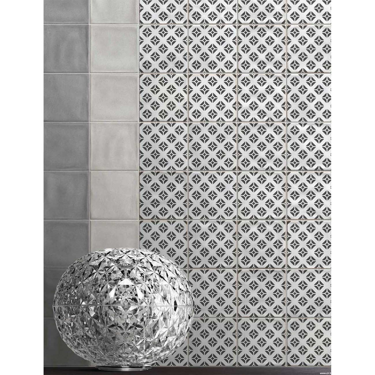 Cir KEY WEST DECORO WAVE BLACK A