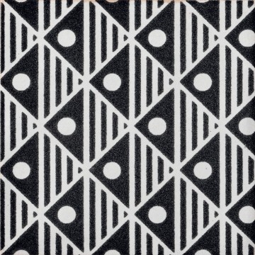 Cir KEY WEST DECORO WAVE BLACK D