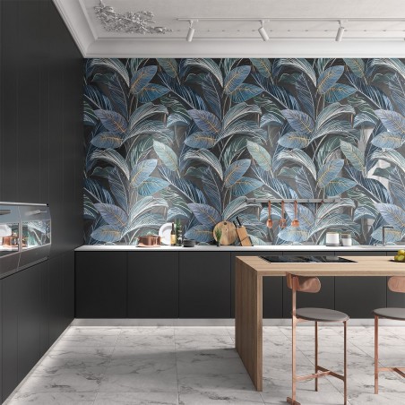 Cir shoWall BLACK LEAF WALL 06