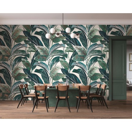 Cir shoWall WHITE LEAF WALL 07