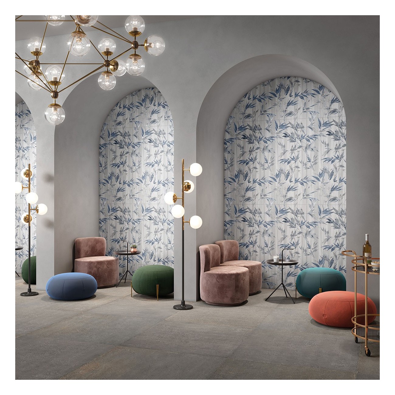 Cir shoWall FABULOUS BLUE WALL 12