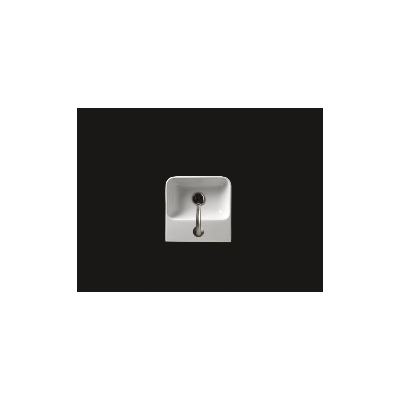 Overtop/Wall-Hung Basin 02C 35x35 cm Axa Normal