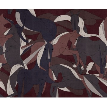 LondonArt MURGESE HORSES 03 Collection 19