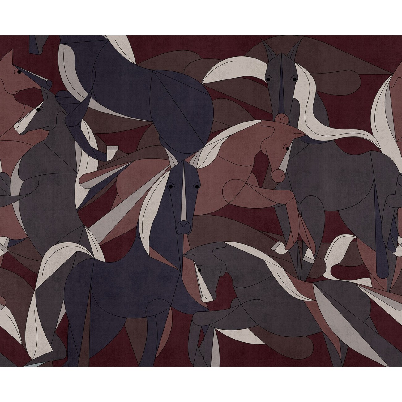 LondonArt MURGESE HORSES 03 Collection 19