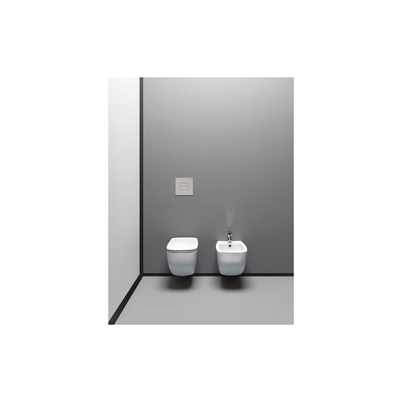 Wall-hung Wc NoRim Axa White Jam