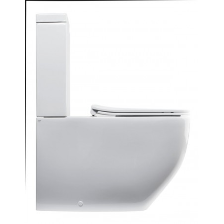 Vaso Monoblocco NoRim Axa White Jam