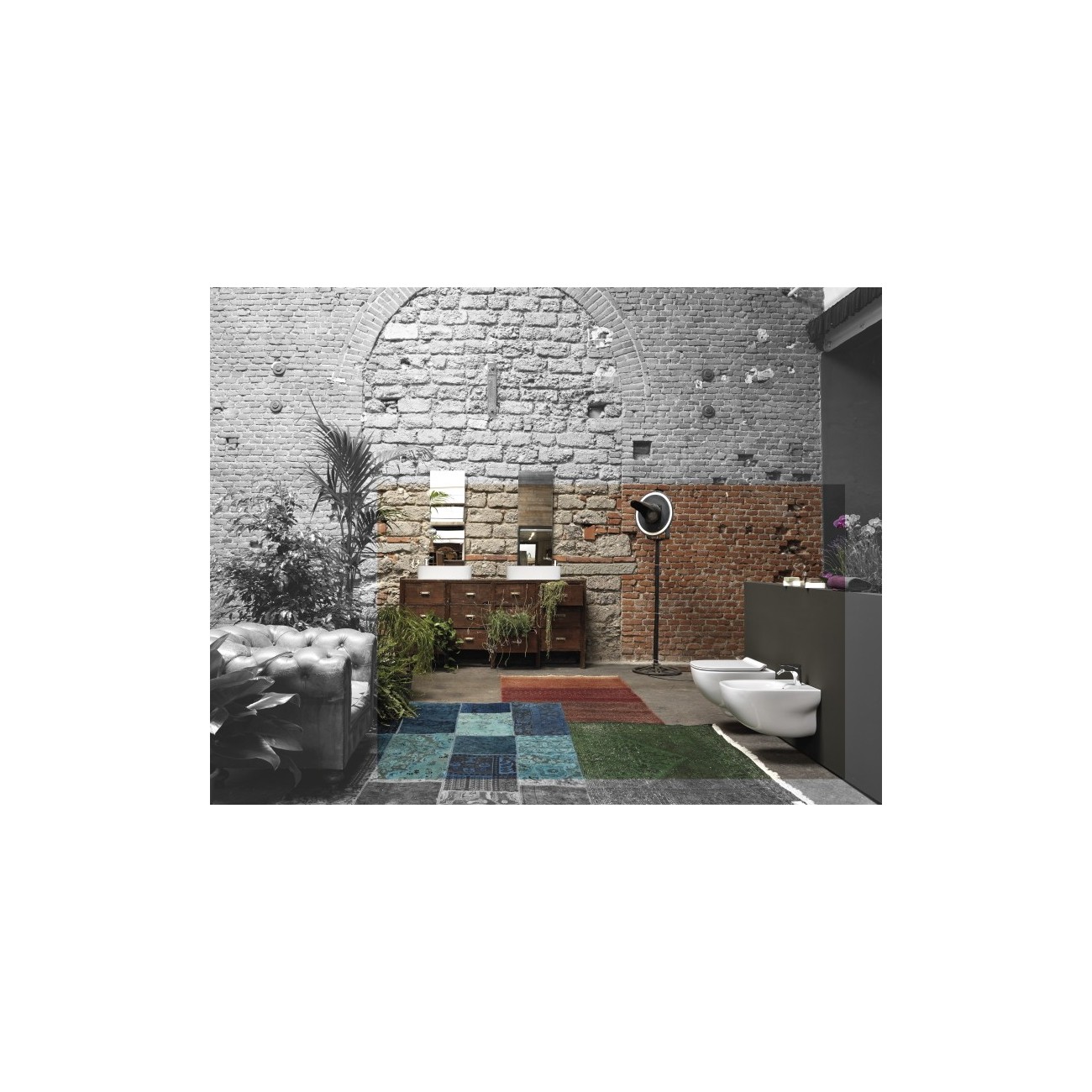 Lavabo da Appoggio 60x40 cm Axa Wild