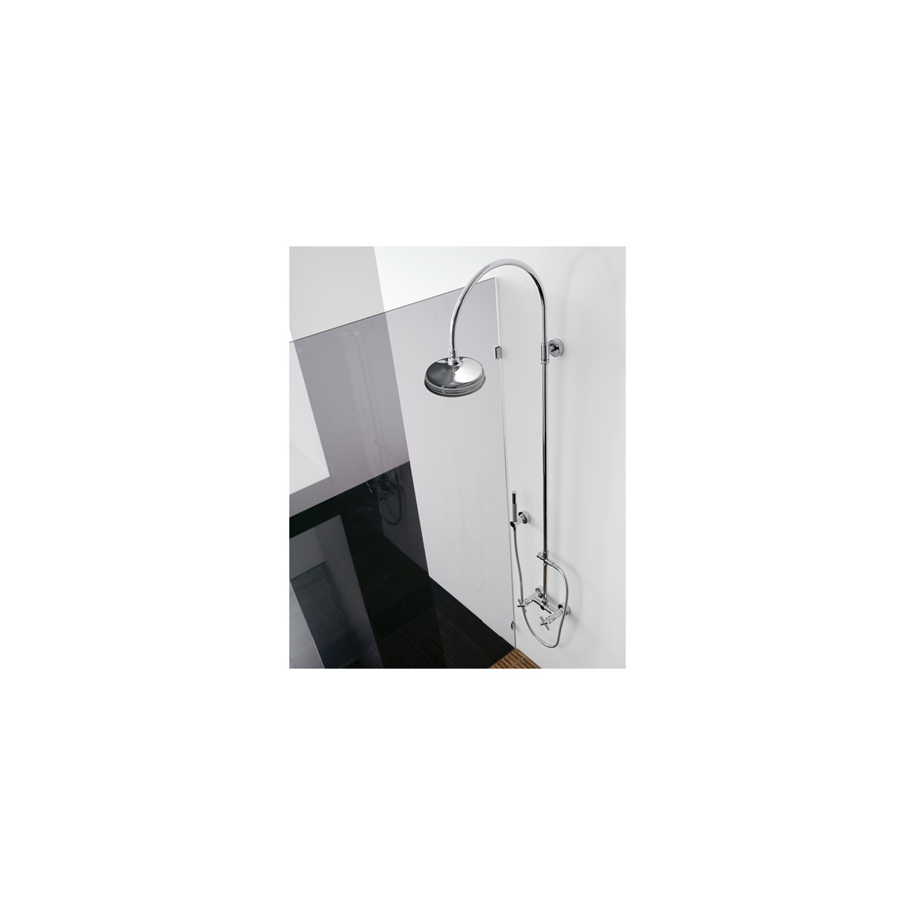 Zazzeri Da-Da 2 Wall mtd shower set